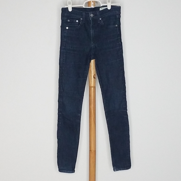 Rag & Bone High Rise Skinny Jeans Size 23 - Picture 4 of 11
